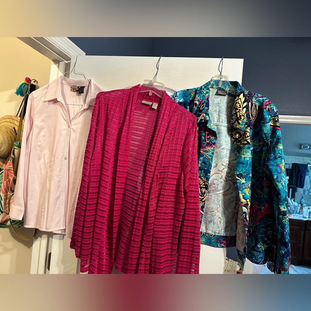 3 pieces Chicos Size 3/xl